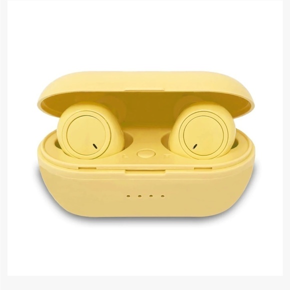 Zenvo bumblebee yellow wireless earbuds - Picture 2 of 5